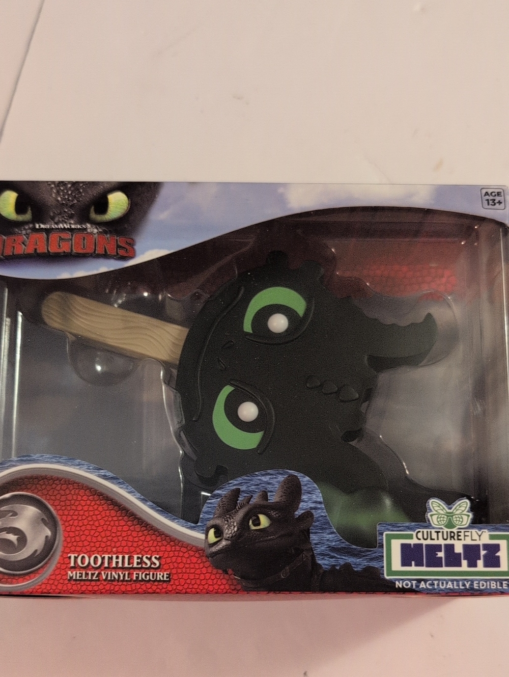 Dreamworks Toothless Melitz Vinyl Figure - Black and Green